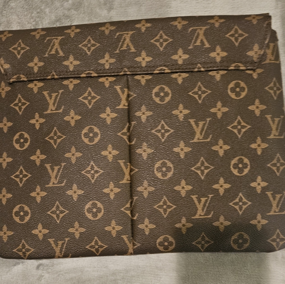 Monogram Canvas Extra Large Clutch/ Crossbody - Picture 3 of 6